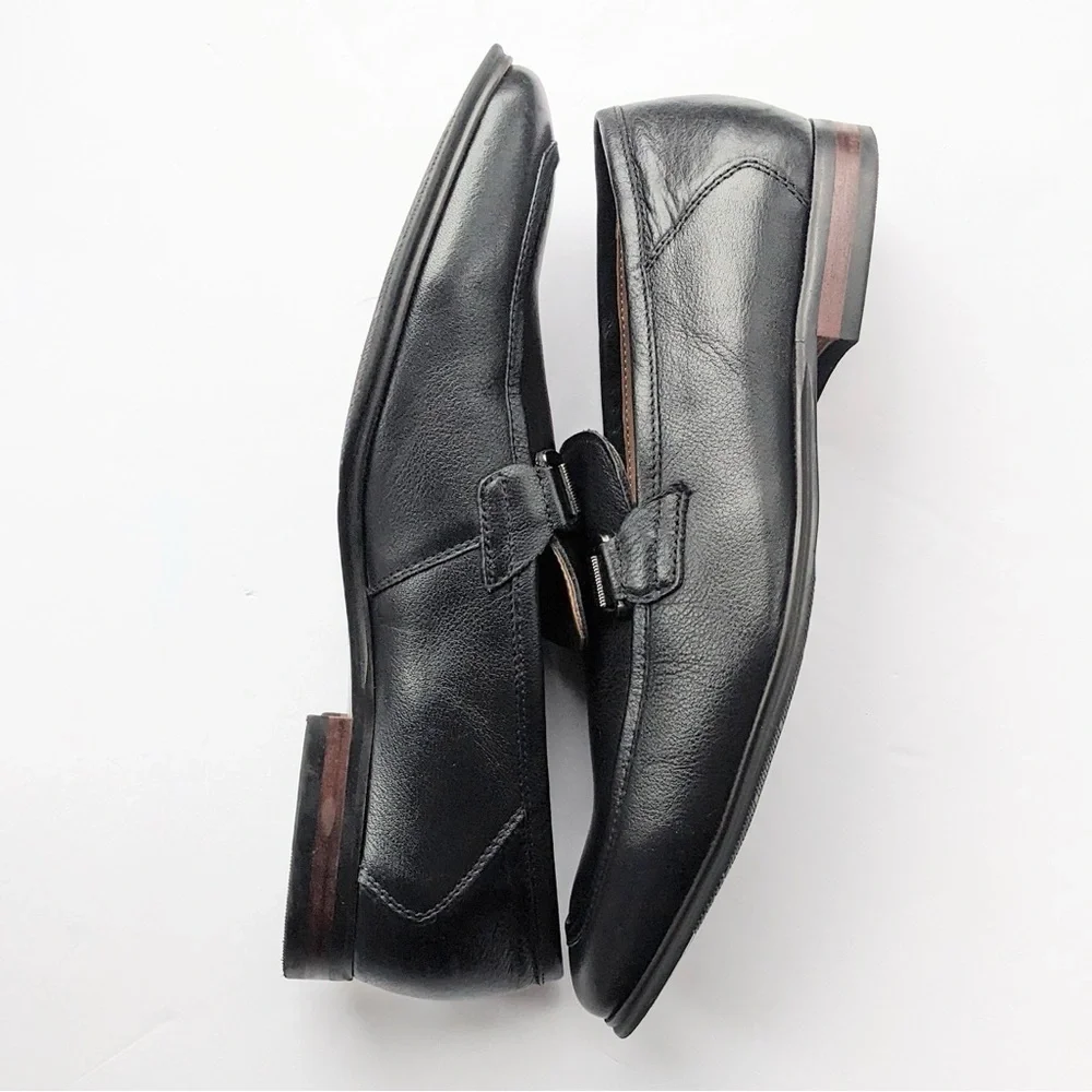 Steve Madden Men AAHRON Black Dress Loafer